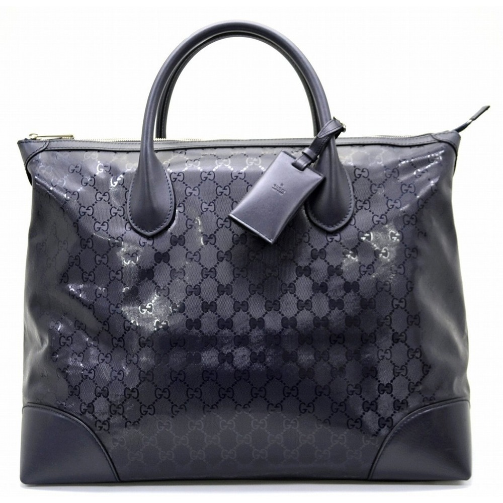 Gucci Implement Bag Travel Gym Tote Navy